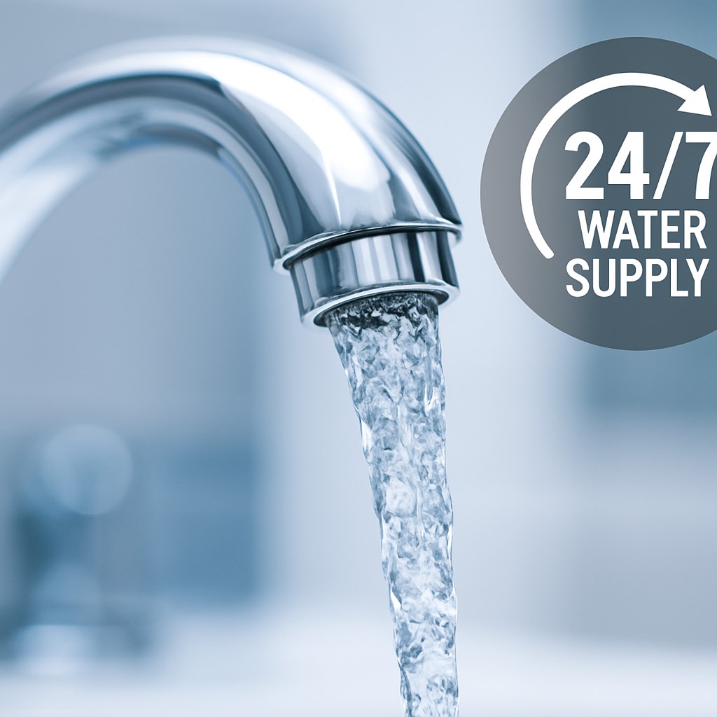 24*7 Water Supply